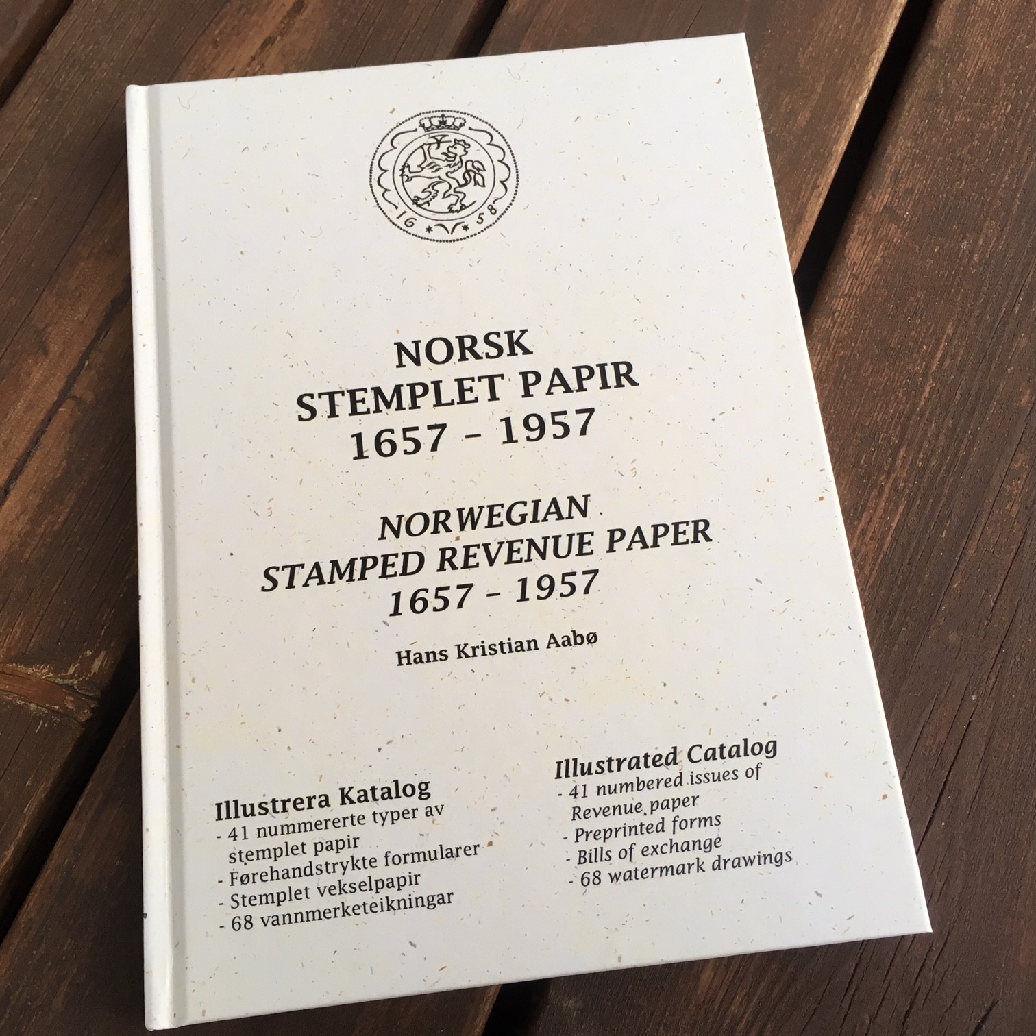 Bok – Norsk Stemplet Papir 1657-1957