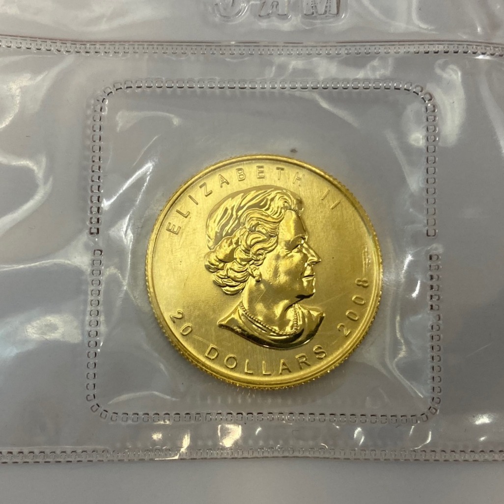 Maple Leaf, gullmynt 20$ – bullion