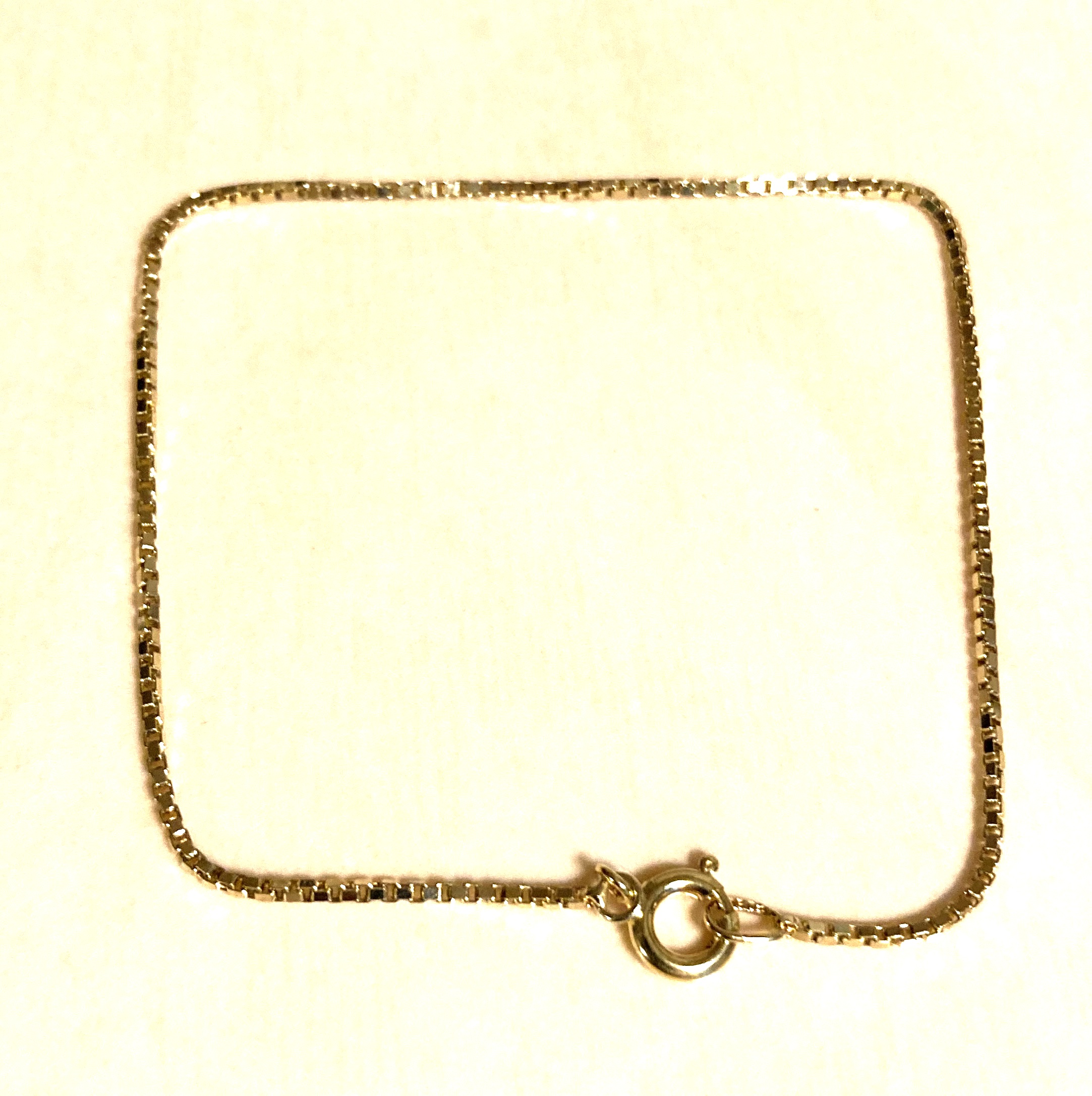 Gullarmband 18,5 cm 585 – antikk