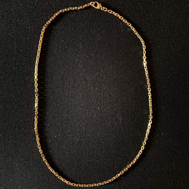 Gullkjede 42cm 585 – antikk
