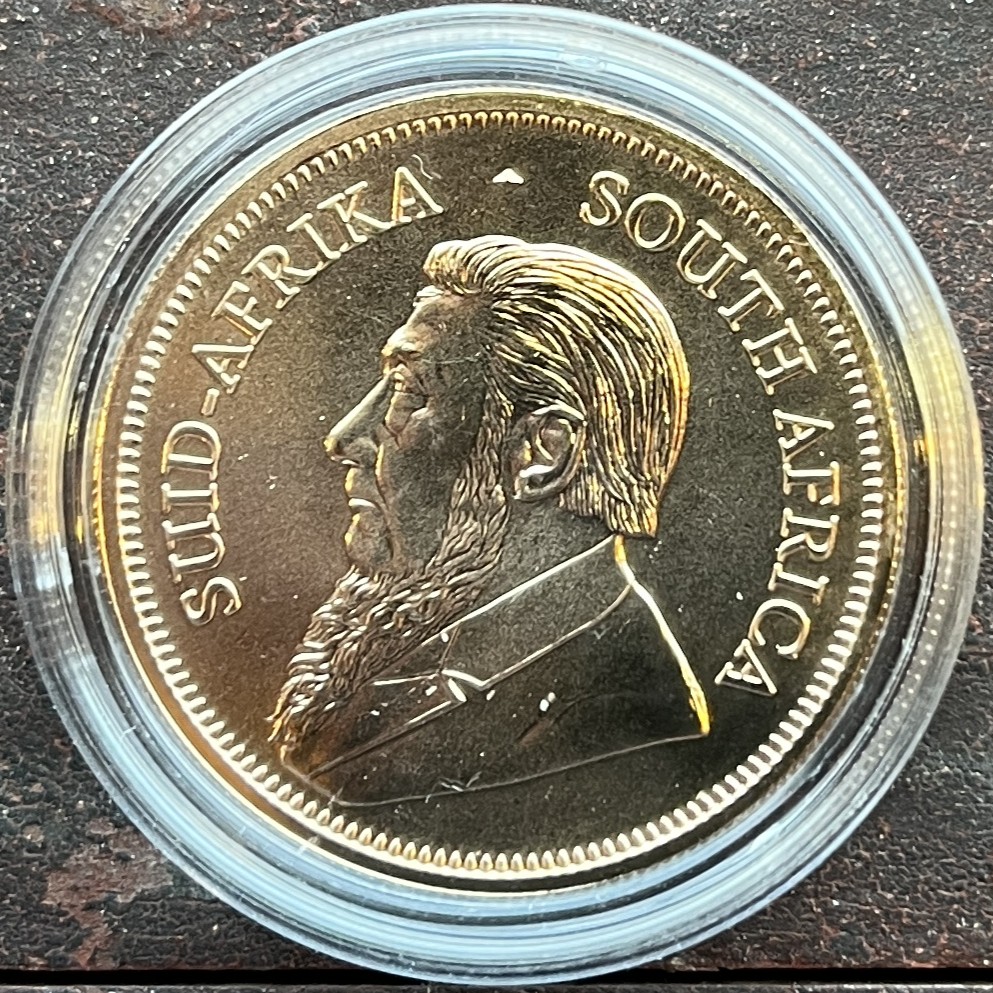 Gullmynt 1oz Krugerrand Sør Africa 2023