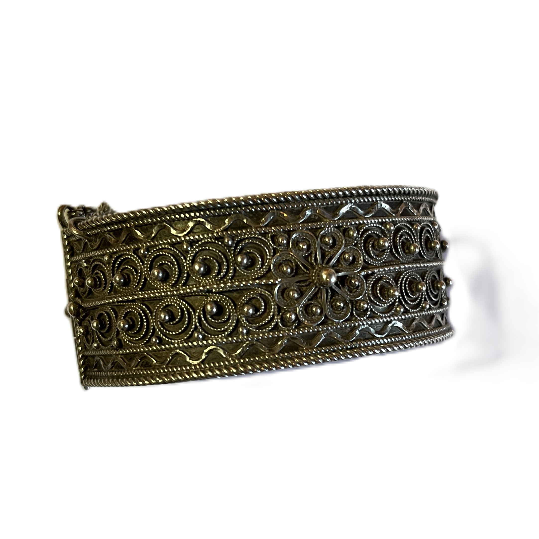 Sølv Armband i filigran - antikk