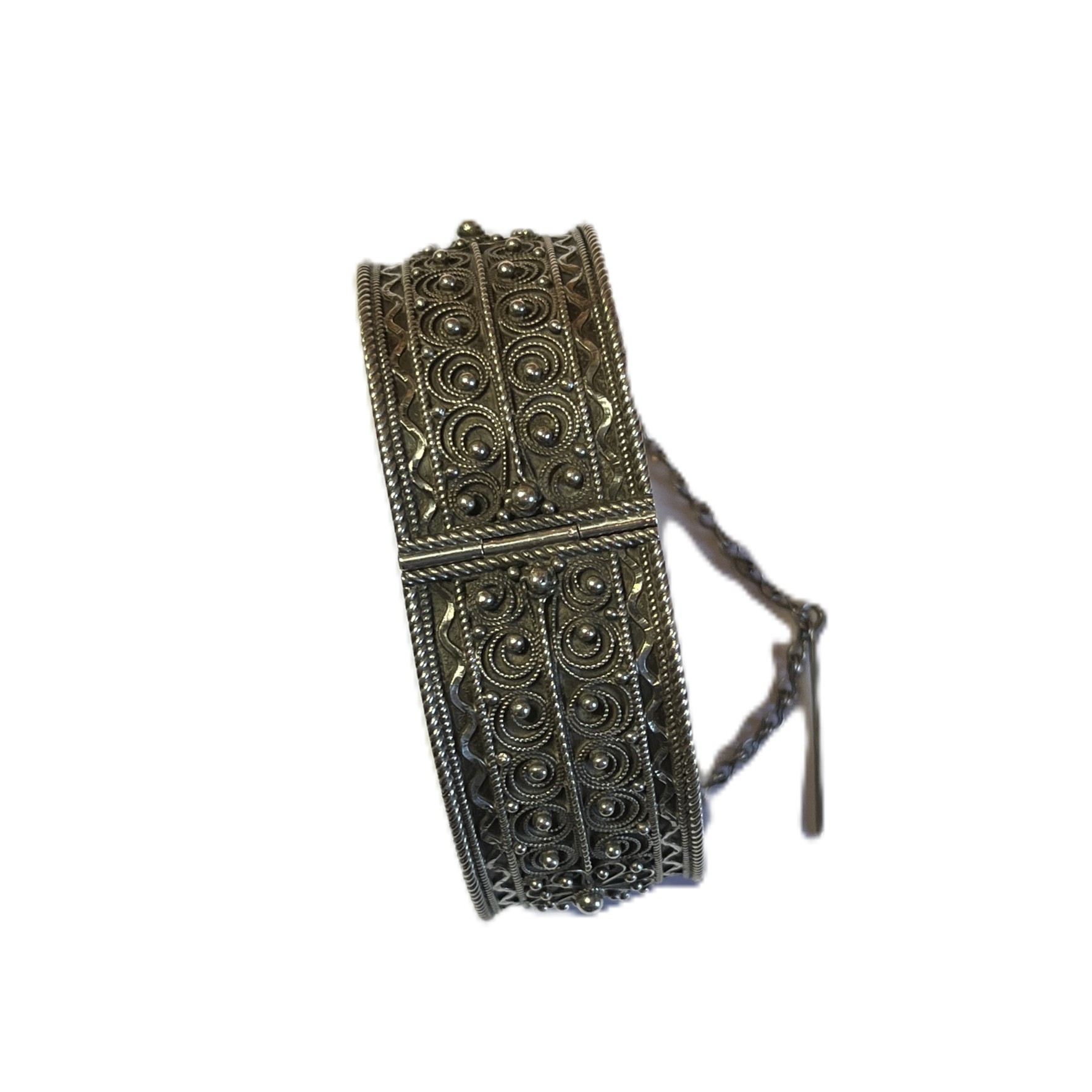 Sølv Armband i filigran - antikk - Bilde 3