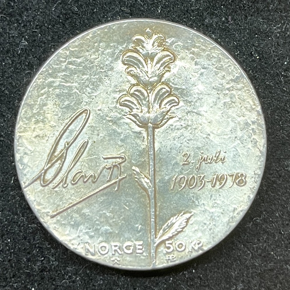 Mynt 50 kr 1978 Revers