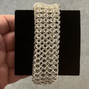 Armband Sølv Dobbelbrynje