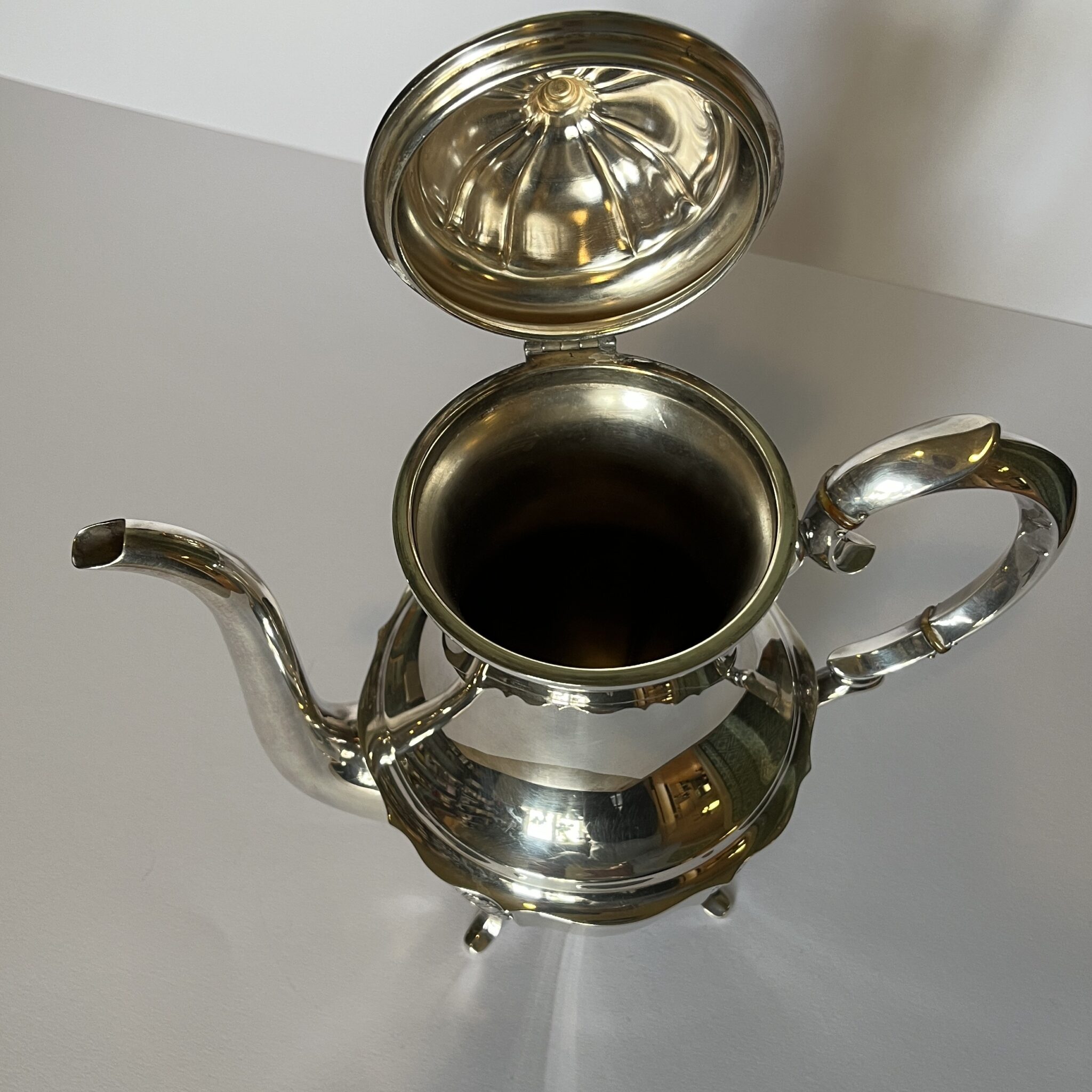 Kaffekanne sølv - antikk
