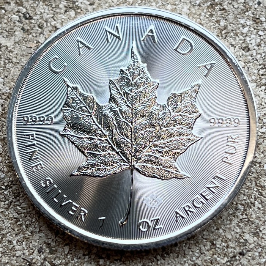 Mynt 5 Dollar Canada revers