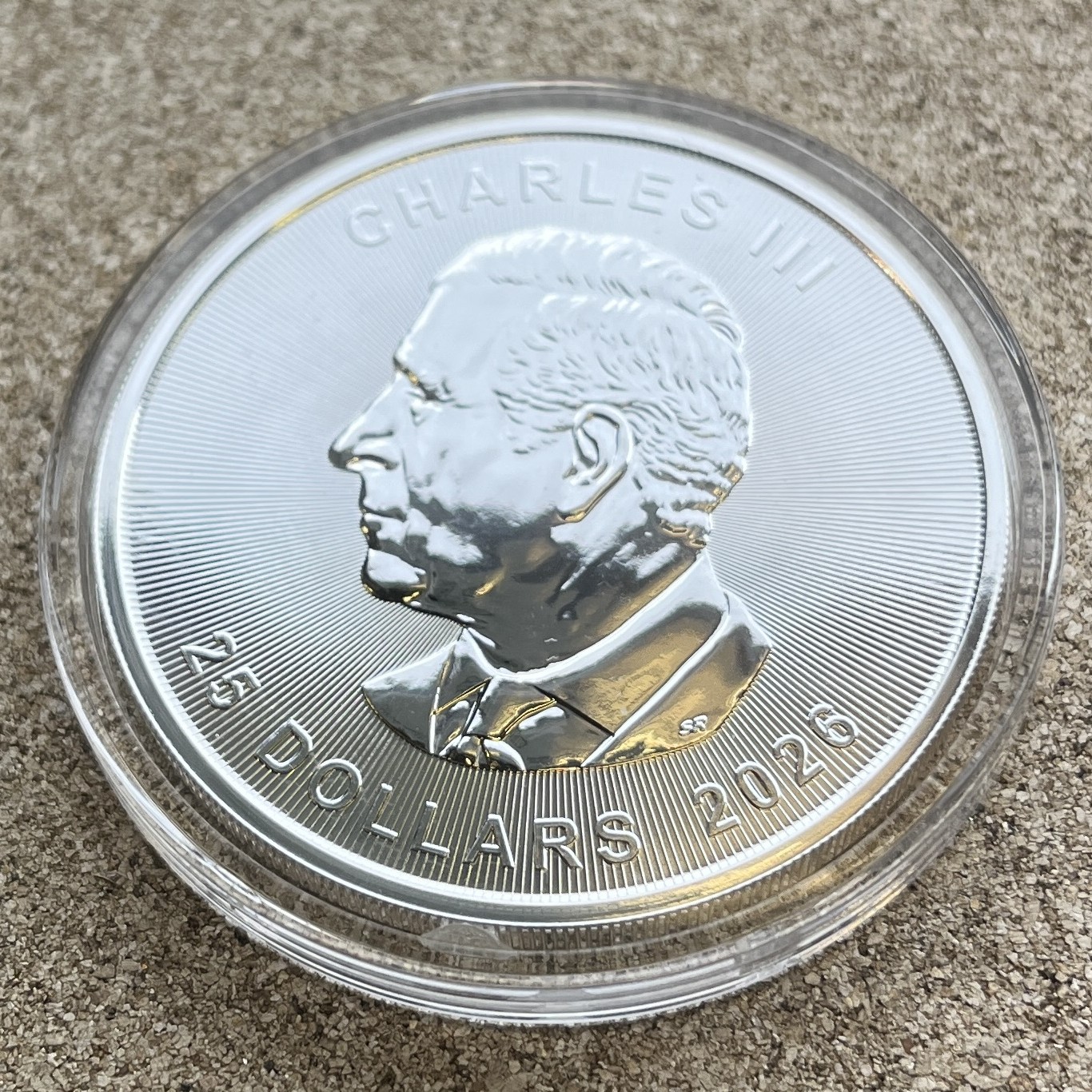 Mynt 25 Dollar Canada advers