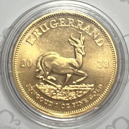 Gullmynt 1oz Krugerrand Sør Africa 2023