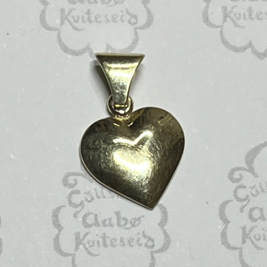 Gullanheng hjarte 585 – antikk